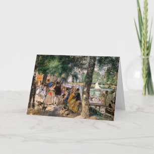 Pierre-Auguste Renoir - Baden an der Seine Karte