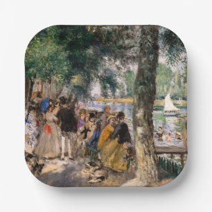 Pierre-Auguste Renoir - Baden an der Seine Pappteller