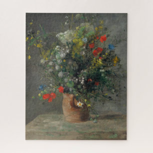 Pierre-Auguste Renoir - Blumen in einer Vase 1866