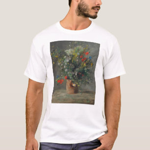 Pierre-Auguste Renoir - Blumen in einer Vase 1866 T-Shirt