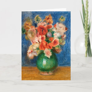 Pierre-Auguste Renoir - Blumenstrauß Karte