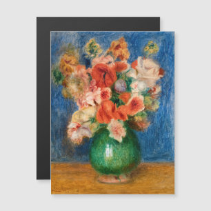 Pierre-Auguste Renoir - Blumenstrauß Magnetkarte