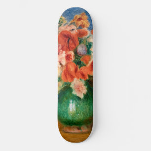 Pierre-Auguste Renoir - Blumenstrauß Skateboard