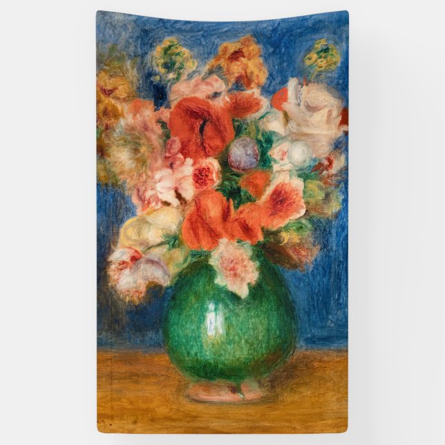 Pierre-Auguste Renoir - Bouquet Banner (Vertikal)