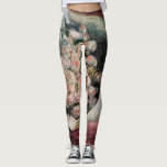 Pierre-Auguste Renoir - Bouquet in einer Box Leggings<br><div class="desc">Bouquet in a Box at the Opera / Bouquet dans une loge - Pierre-Auguste Renoir,  1878-80</div>