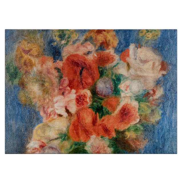 Pierre-Auguste Renoir - Bouquet Schneidebrett (Vorderseite)