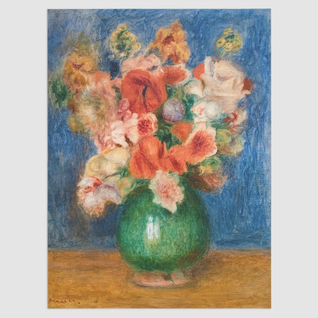 Pierre-Auguste Renoir - Bouquet Seidenpapier (Von Creator hochgeladen)