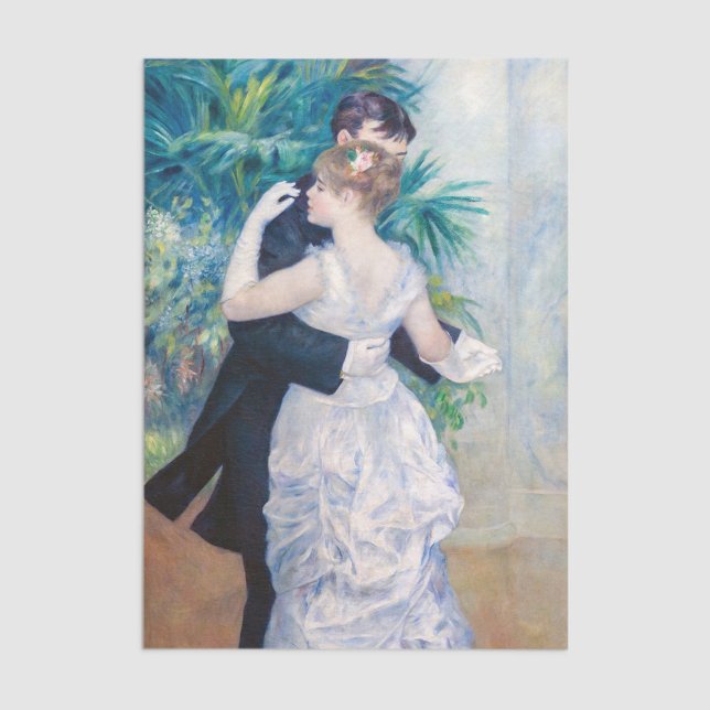 Pierre-Auguste Renoir - City Dance Seidenpapier (Von Creator hochgeladen)