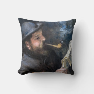 Pierre-Auguste Renoir - Claude Monet lesend Kissen