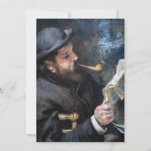 Pierre-Auguste Renoir - Claude Monet liest Dankeskarte