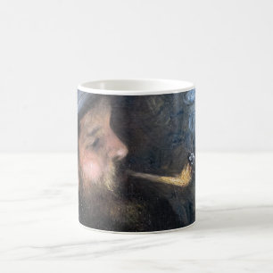 Pierre-Auguste Renoir - Claude Monet liest Kaffeetasse