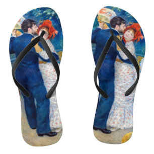 Pierre-Auguste Renoir - Country Dance Flip Flops