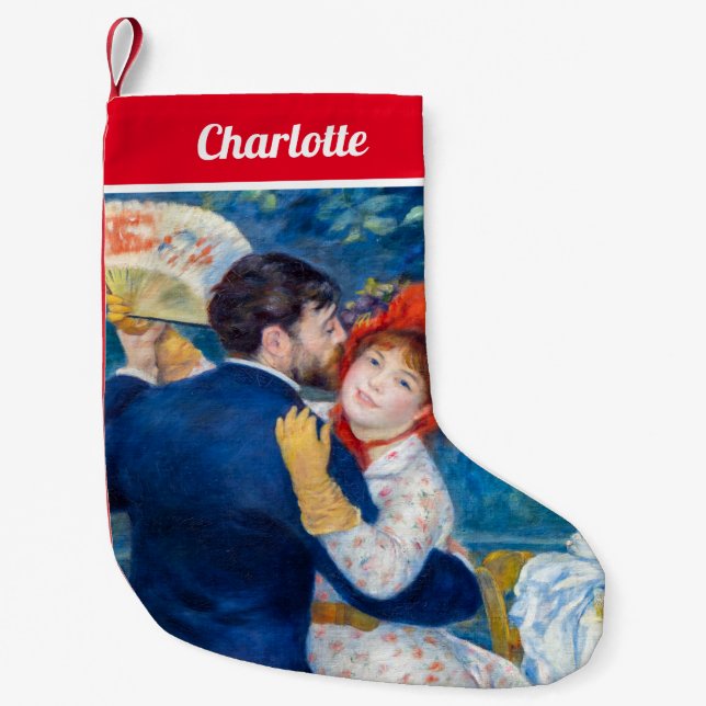 Pierre-Auguste Renoir - Country Dance Kleiner Weihnachtsstrumpf (Vorderseite)