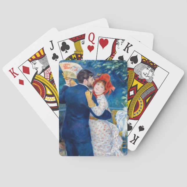 Pierre-Auguste Renoir - Country Dance Spielkarten (Rückseite)