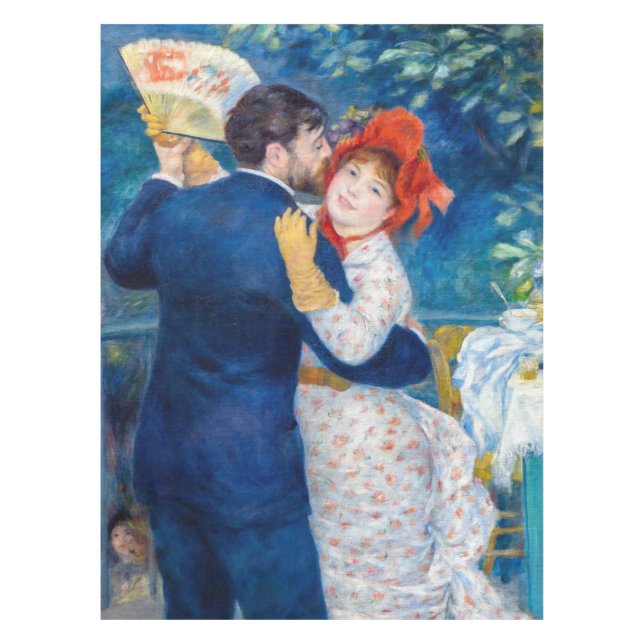 Pierre-Auguste Renoir - Country Dance Tischdecke (Vorderseite)