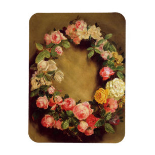Pierre-Auguste Renoir - Crown of Roses Magnet