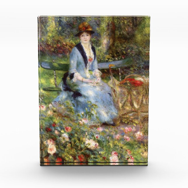 Pierre-Auguste Renoir - Dans les Rose Fotoblock (Vorderseite)