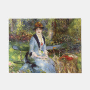 Pierre-Auguste Renoir - Dans les Rose Fußmatte
