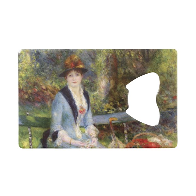 Pierre-Auguste Renoir - Dans les Rose Geldbeutel Flaschenöffner (Vorderseite (Horizontal))