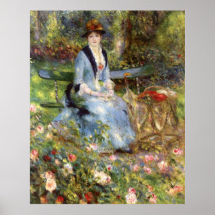 Pierre-Auguste Renoir - Dans les Rose Poster