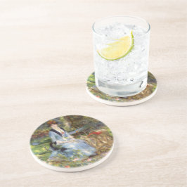 Pierre-Auguste Renoir - Dans les Roses  Getränkeuntersetzer