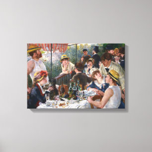 Pierre-Auguste Renoir - Das Boating-Party-Mittages Leinwanddruck
