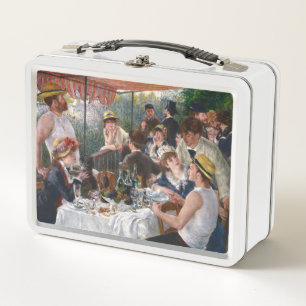 Pierre-Auguste Renoir - Das Boating Party-Mittages Metall Brotdose