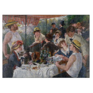 Pierre-Auguste Renoir - Das Boating Party-Mittages Schneidebrett