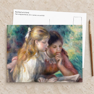 Pierre-Auguste Renoir - Das Lesen Postkarte