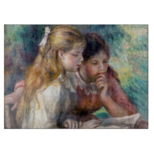 Pierre-Auguste Renoir - Das Lesen Schneidebrett