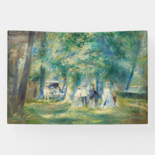 Pierre-Auguste Renoir - Das Party in Saint-Cloud Banner