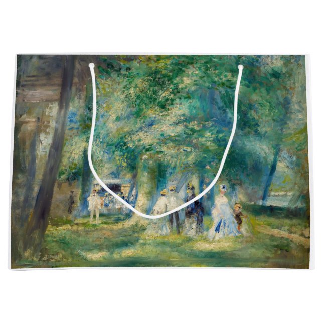 Pierre-Auguste Renoir - Das Party in Saint-Cloud Große Geschenktüte (Vorderseite)