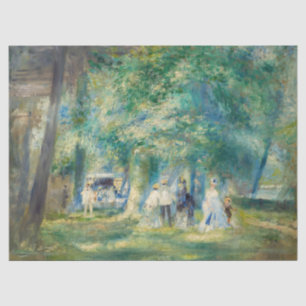 Pierre-Auguste Renoir - Das Party in Saint-Cloud Seidenpapier