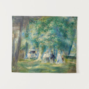 Pierre-Auguste Renoir - Das Party in Saint-Cloud Wandteppich