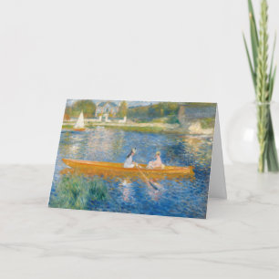 Pierre-Auguste Renoir - Das Skiff Karte