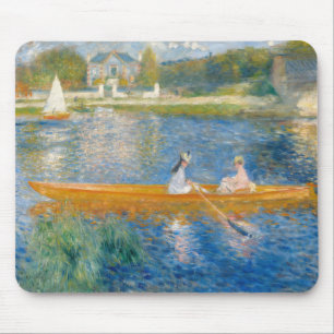 Pierre-Auguste Renoir - Das Skiff Mousepad