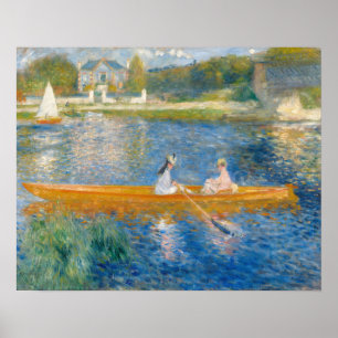 Pierre-Auguste Renoir - Das Skiff Poster