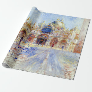 Pierre Auguste Renoir Der Platz San Marco, Venedig Geschenkpapier