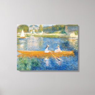 Pierre-Auguste Renoir - Der Skiff Leinwanddruck