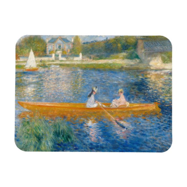 Pierre-Auguste Renoir - Der Skiff Magnet (Horizontal)