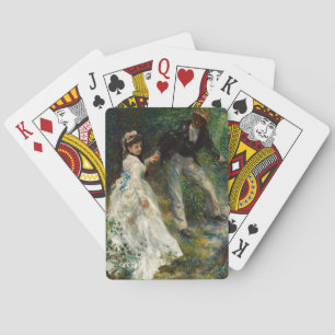 Pierre-Auguste Renoir - Der Spaziergang Spielkarten