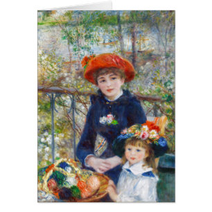 Pierre-Auguste Renoir Deux soeurs en terrasse
