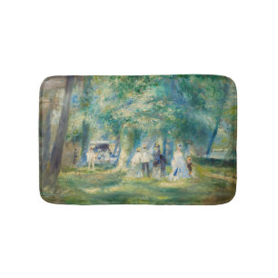 Pierre-Auguste Renoir - Die Party in Saint-Cloud Badematte