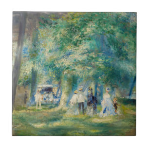 Pierre-Auguste Renoir - Die Party in Saint-Cloud Fliese
