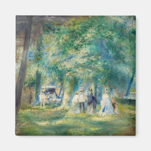 Pierre-Auguste Renoir - Die Party in Saint-Cloud Magnet
