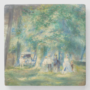 Pierre-Auguste Renoir - Die Party in Saint-Cloud Steinuntersetzer