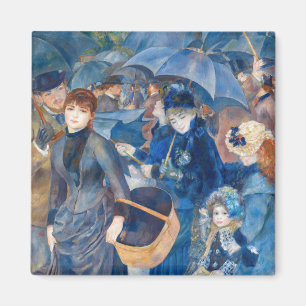 Pierre-Auguste Renoir - Die Regenschirme Magnet