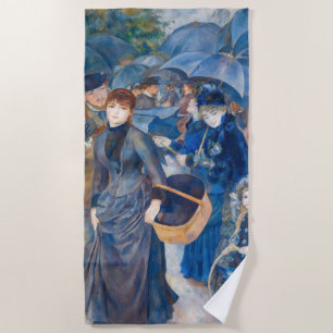 Pierre-Auguste Renoir - Die Regenschirme Strandtuch
