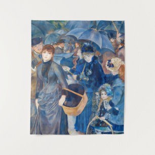 Pierre-Auguste Renoir - Die Regenschirme Wandteppich