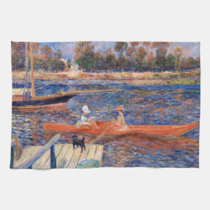 Pierre-Auguste Renoir - Die Seine bei Argenteuil Geschirrtuch